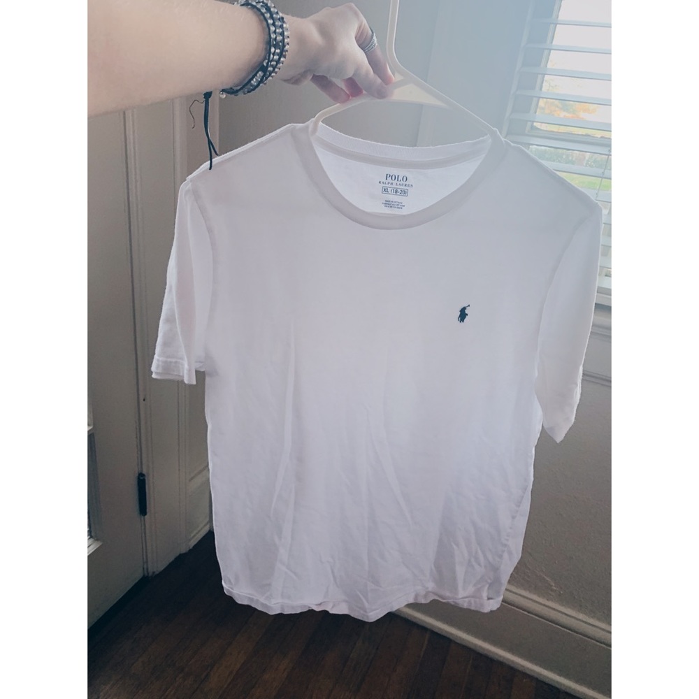 POLO MINIMAL TEE// SIZE XL, FITS LIKE A M